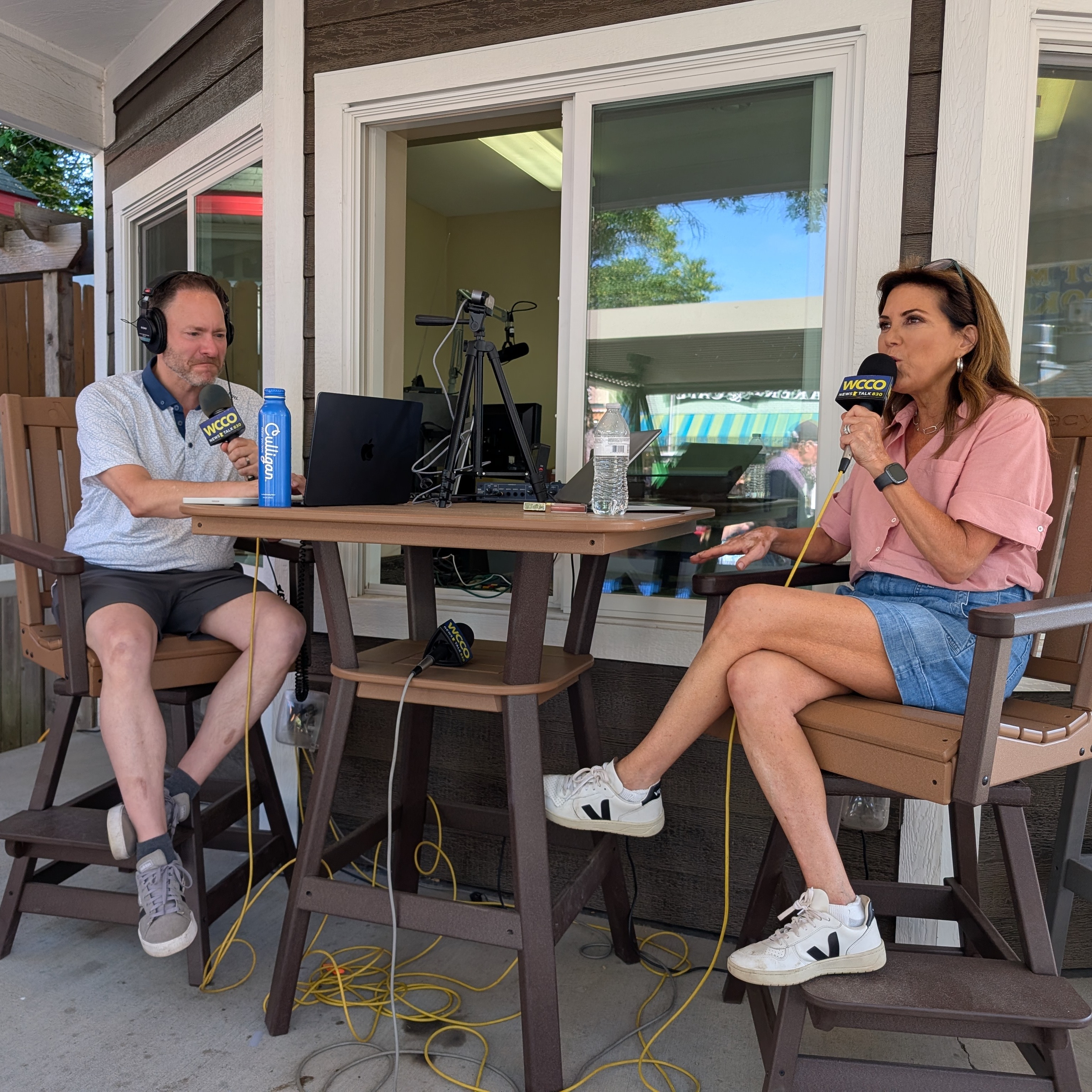 Jason's interview with Michele Tafoya went viral