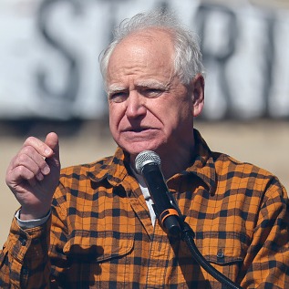 What is Gov. Walz doing with his new Small Town PAC?