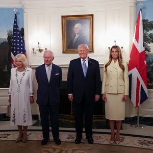 How excited is Charlize Theron look-alike Jamie Yuccas about Charles and Camilla in the US?