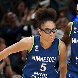 Chip Scoggins raves about Lynx star rookie Olivia Miles and KAT's performance so far in the NBA Finals