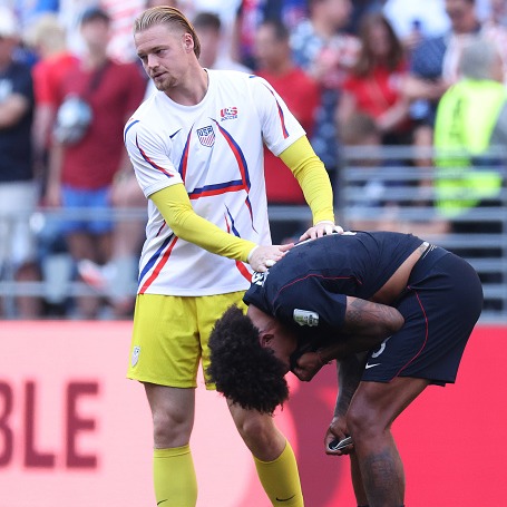 Jamie Watson comments of the US team embarrassing themselves against Belgium