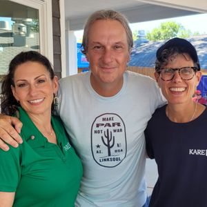 Can we get a helicopter to drop off Rena and Jana at the Fair?