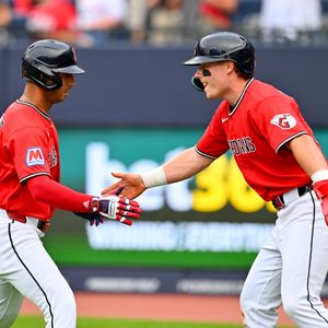 Guardians blast Twins in series opener