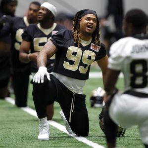 The Saints' defense absolutely won day two of training camp