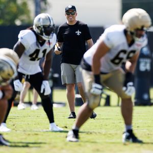 The Saints worked on improving situational football at today's practice