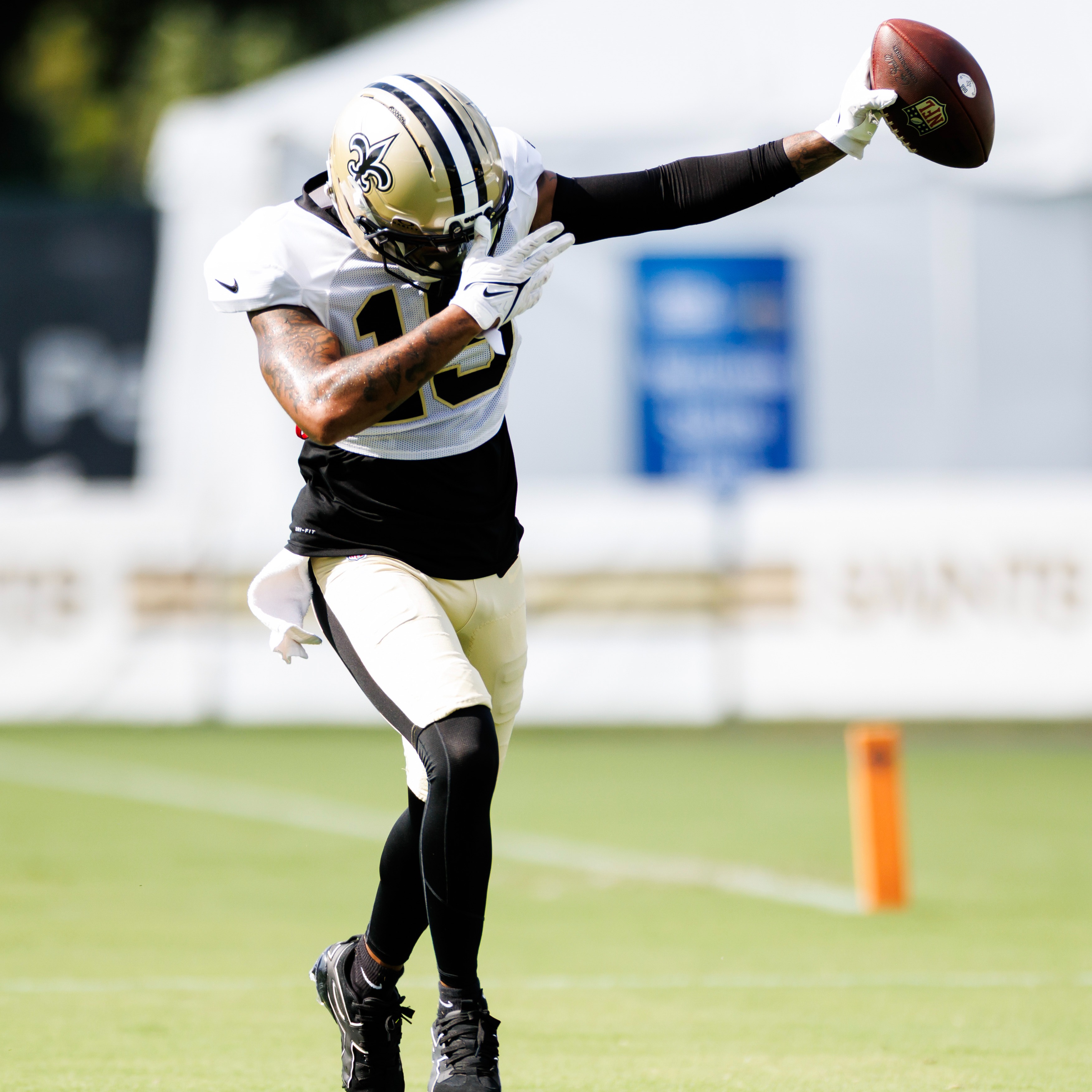 The Barion Brown "hype train" is running away at Saints training camp