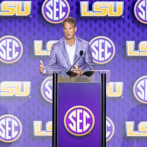 Lane Kiffin's opening filibuster at SEC Media Days was "calculated"