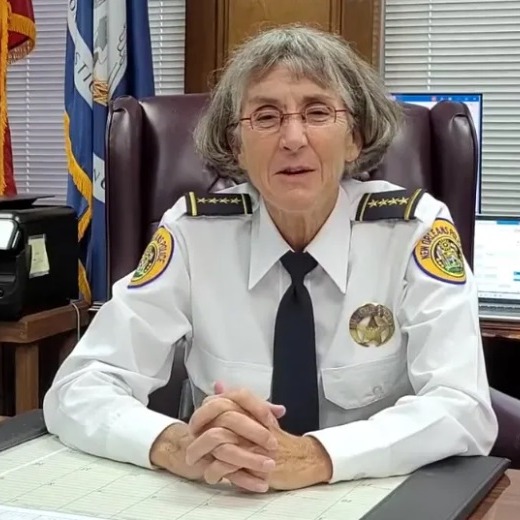 Chief Anne Kirkpatrick says the NOPD is seeing a continued reduction in crime trends in all categories