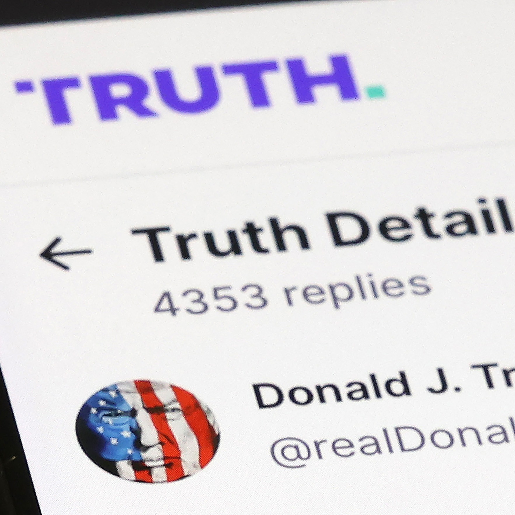 "The President is obviously trying to make money off of your information," - Newell of Trump's Truth API