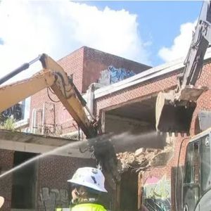 What does the long-awaited demolition of Lindy Boggs mean for the surrounding neighborhood?