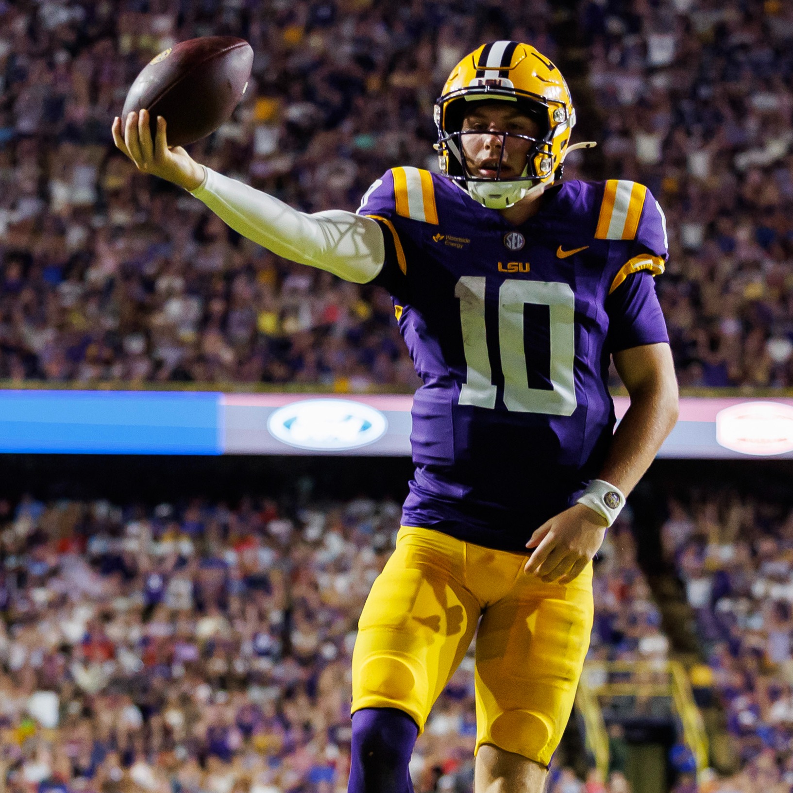 The LSU Tigers vs. the Ole Miss Rebels has a "championship game" aura
