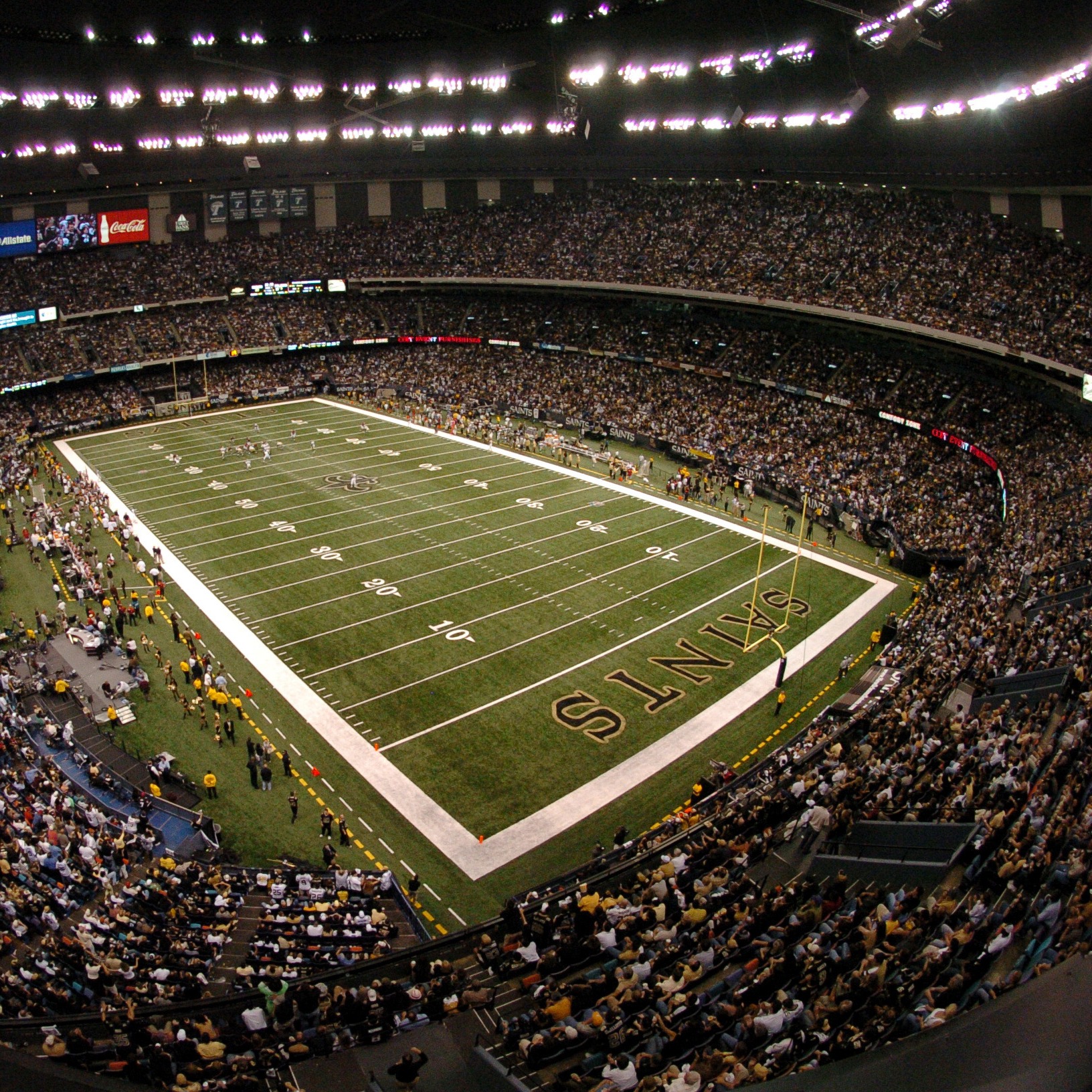 The New Orleans Saints gear up for the Domecoming 20th Anniversary showdown against the Atlanta Falcons