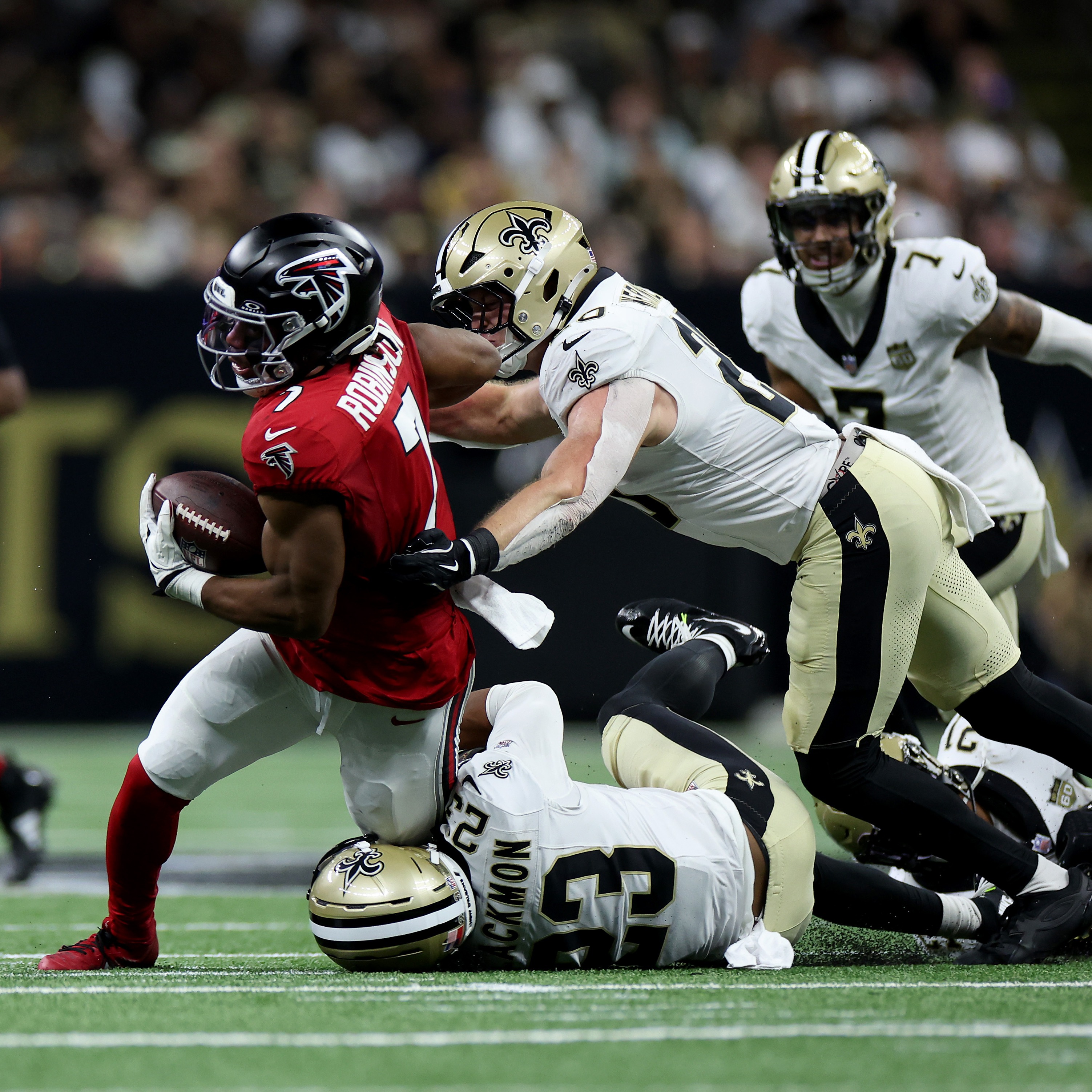 Hour 2: On the frontline is where it all ended for the New Orleans Saints