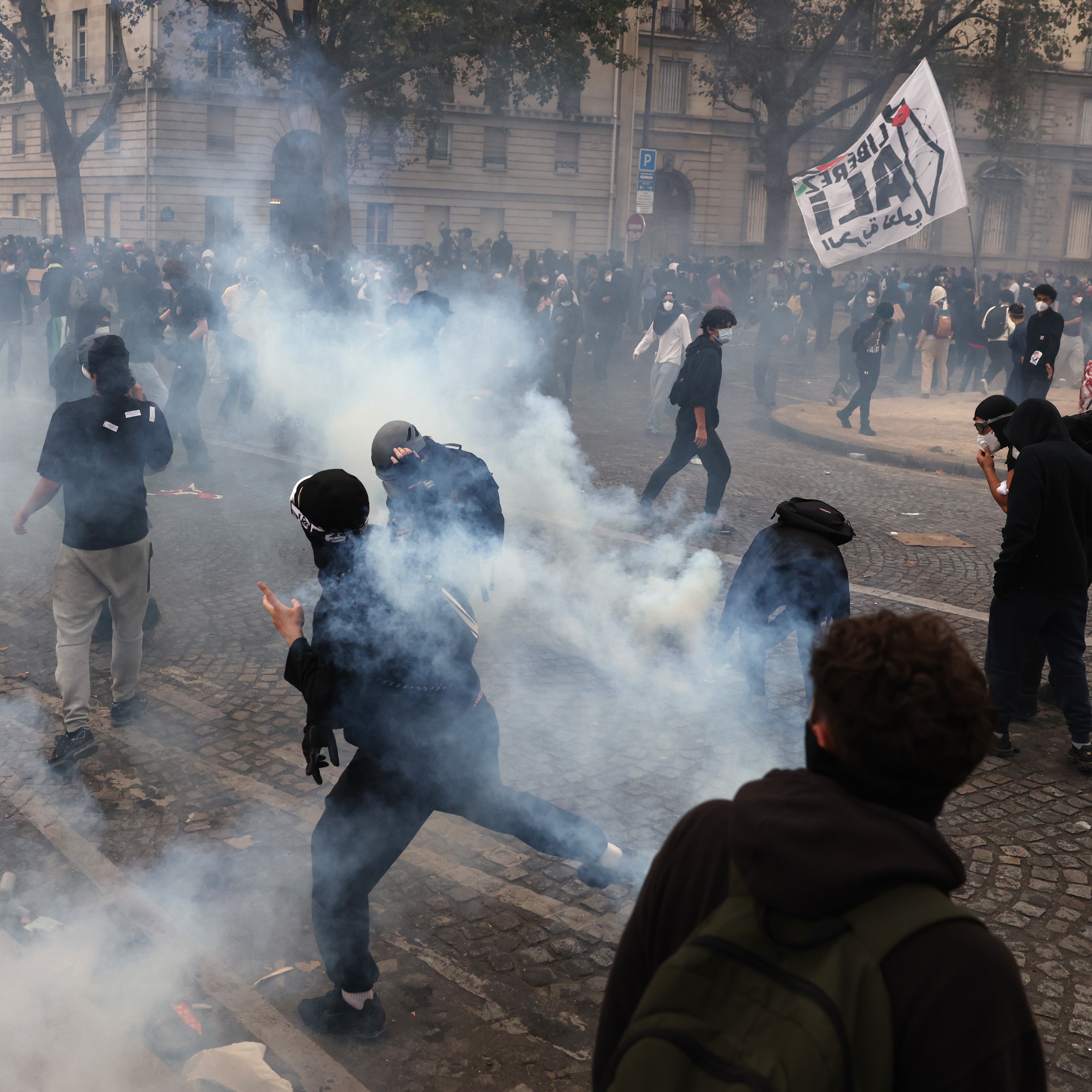 Paris's strict protest permitting process has better measure to prevent protest demonstrations from running amok.