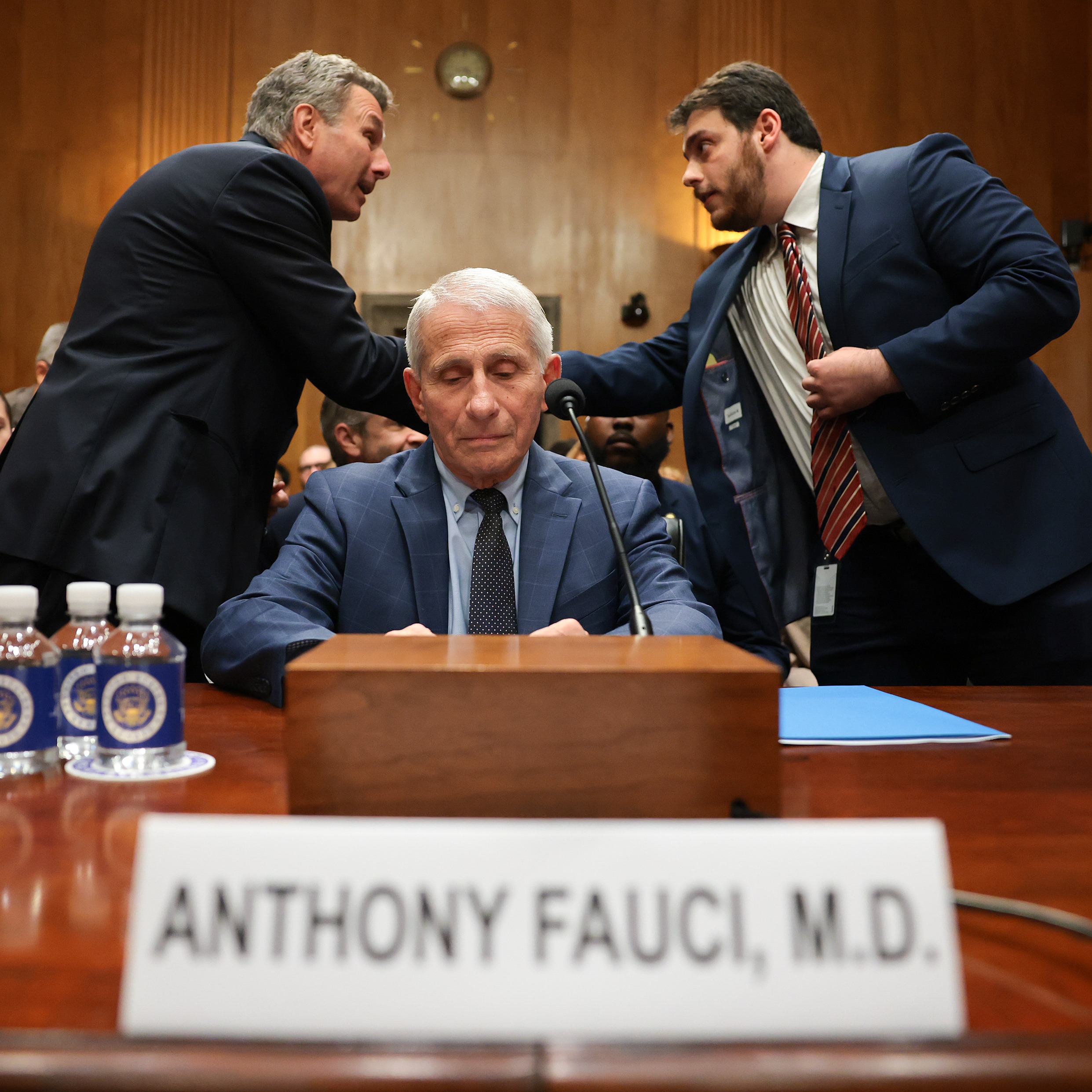 Dr. Fauci is in the hot seat facing questions about the COVID-19 pandemic