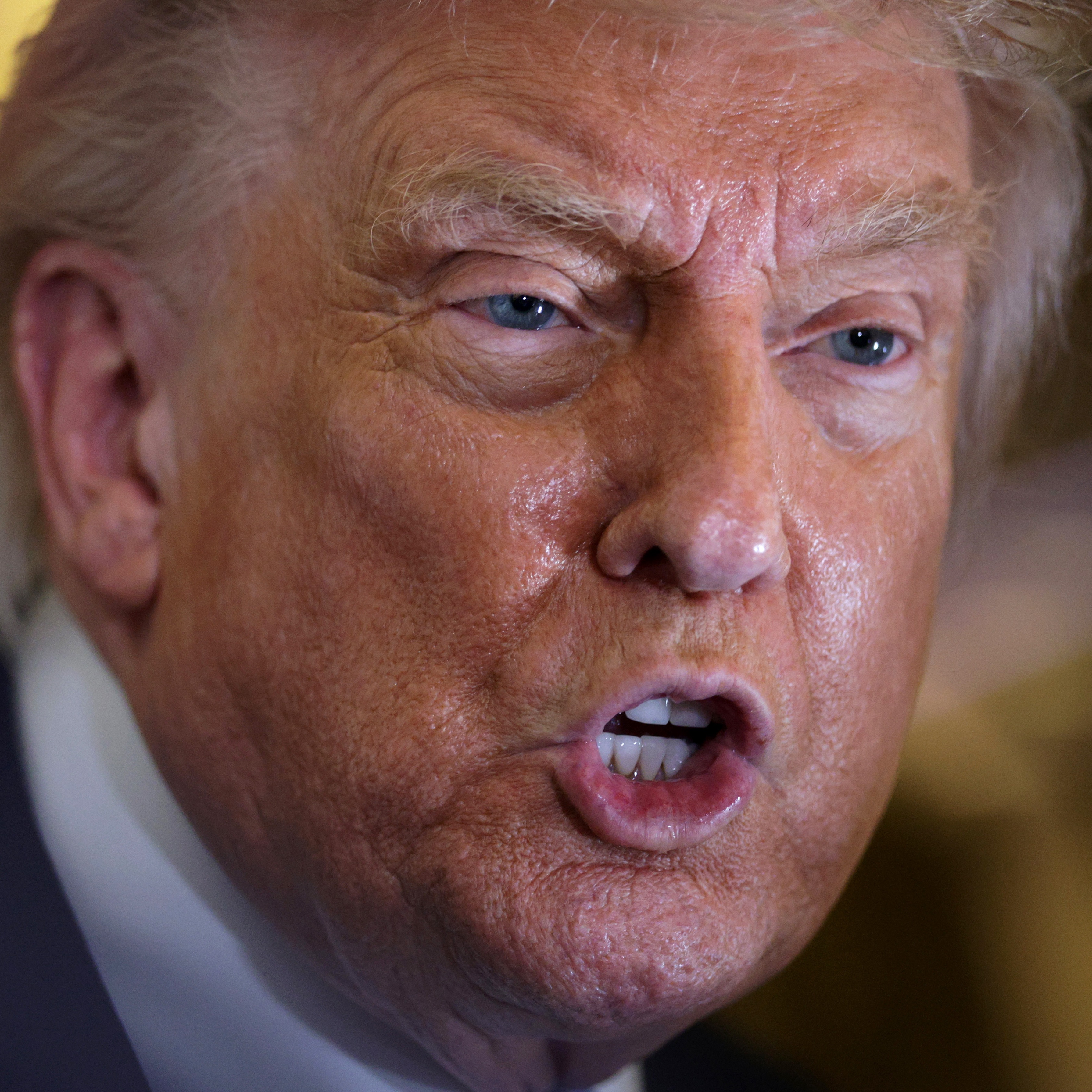 Why is Trump so sure that Iran would bomb California instead of DC?