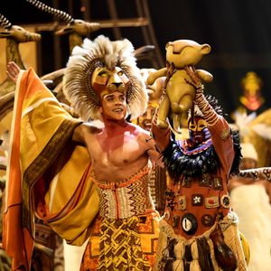 What's it like behind the scenes of "The Lion King," one of America's most popular musicals?