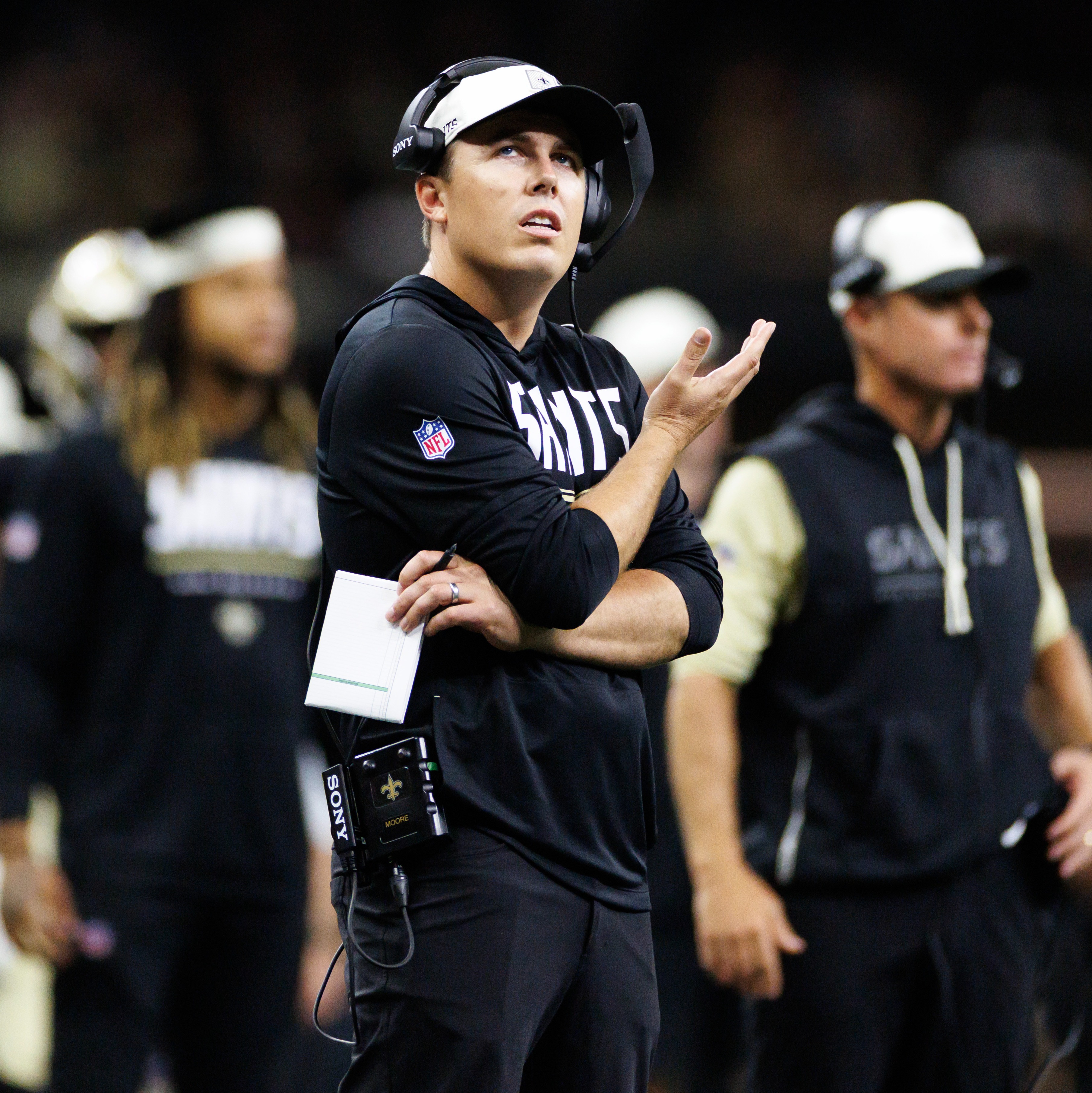 Full Show 10/27/2026: No one seems more complacent after a loss than New Orleans saints head coach Kellen Moore
