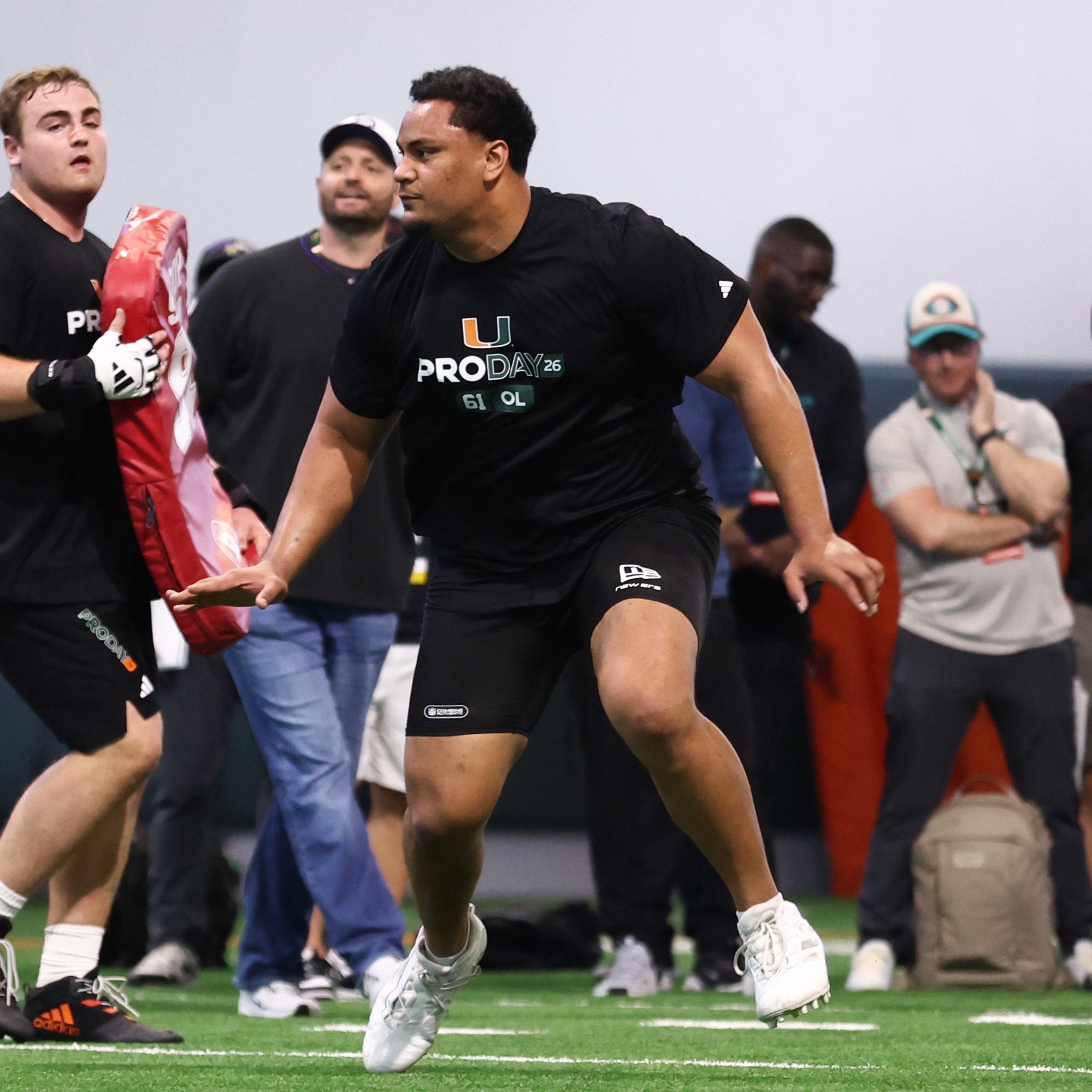 Hour 1: An early run on offensive tackles COULD help the Saints at pick 8