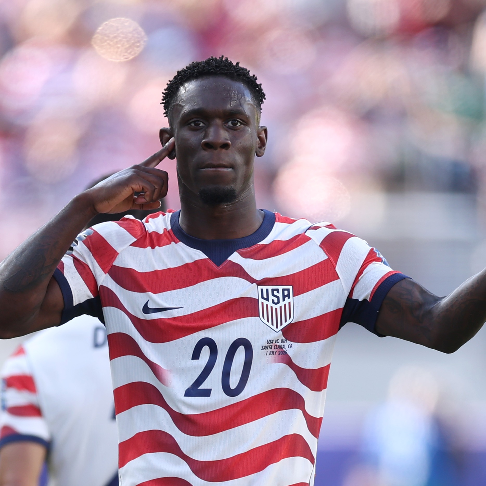 Hour 3: Flo Balogun's red card decision against Bosnia was a JOKE