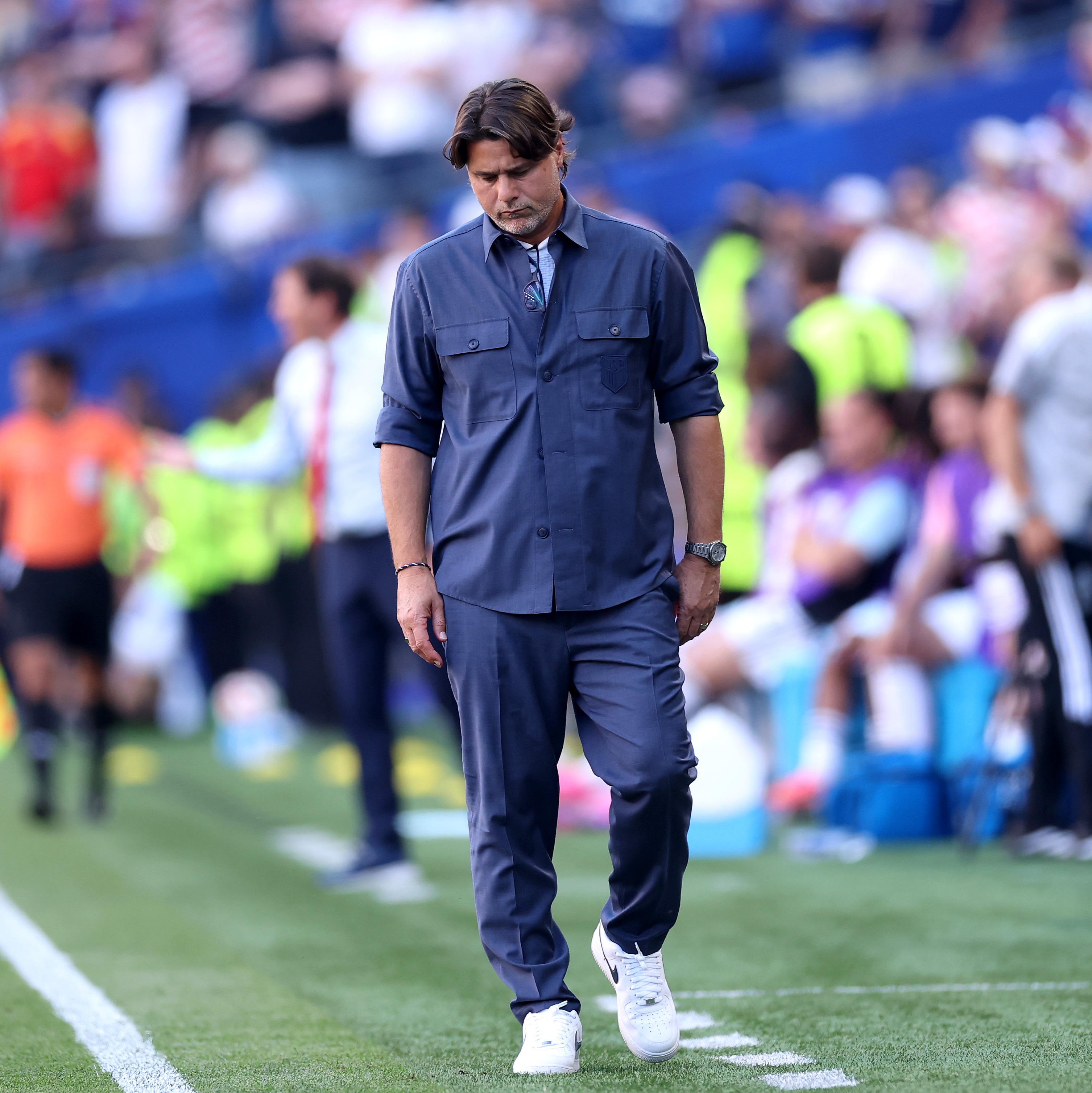 Mauricio Pochettino didn't see his team "connect with the game" vs. Belgium