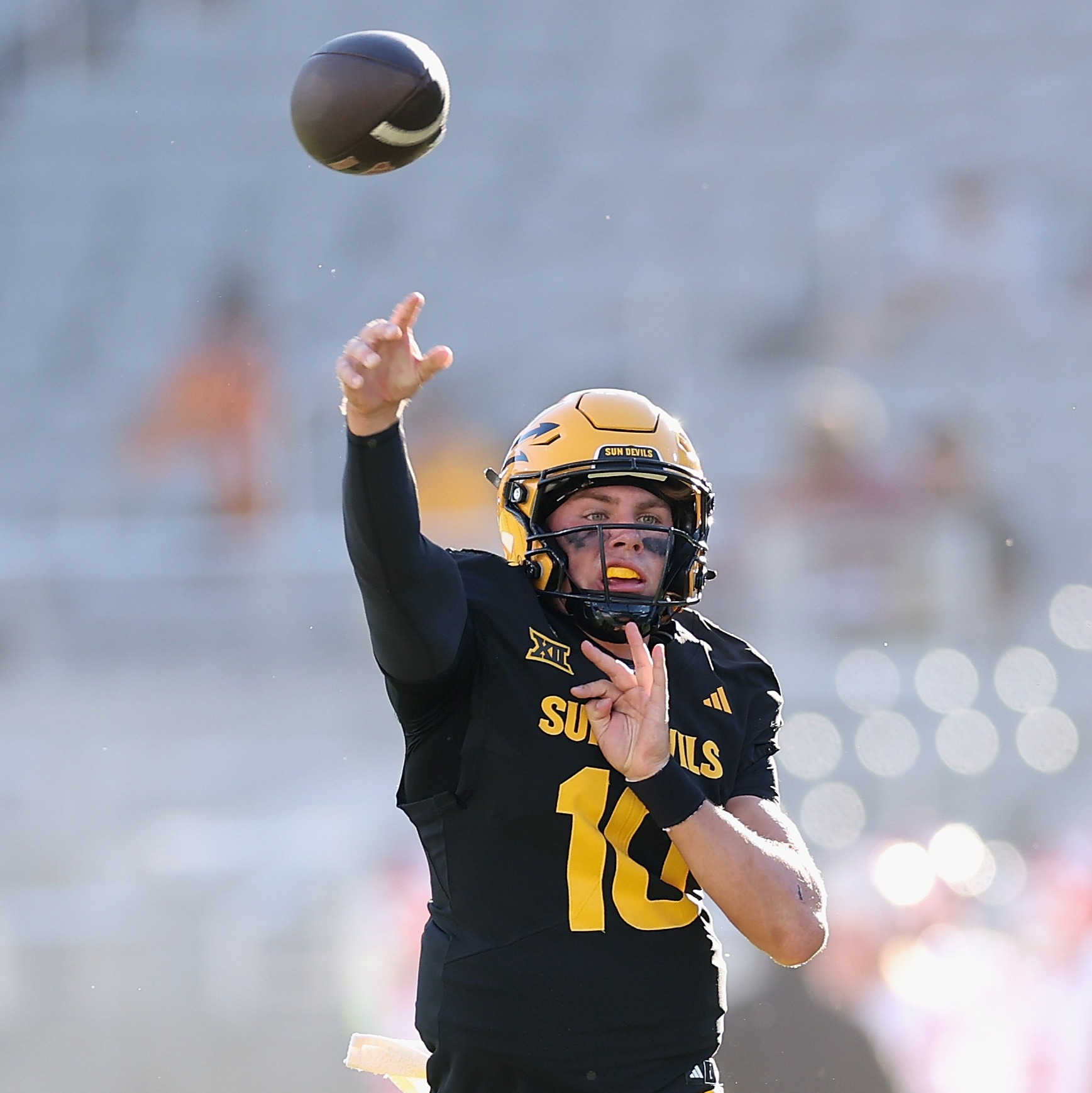 It's surprising that LSU QB Sam Leavitt won't be at SEC Media Days