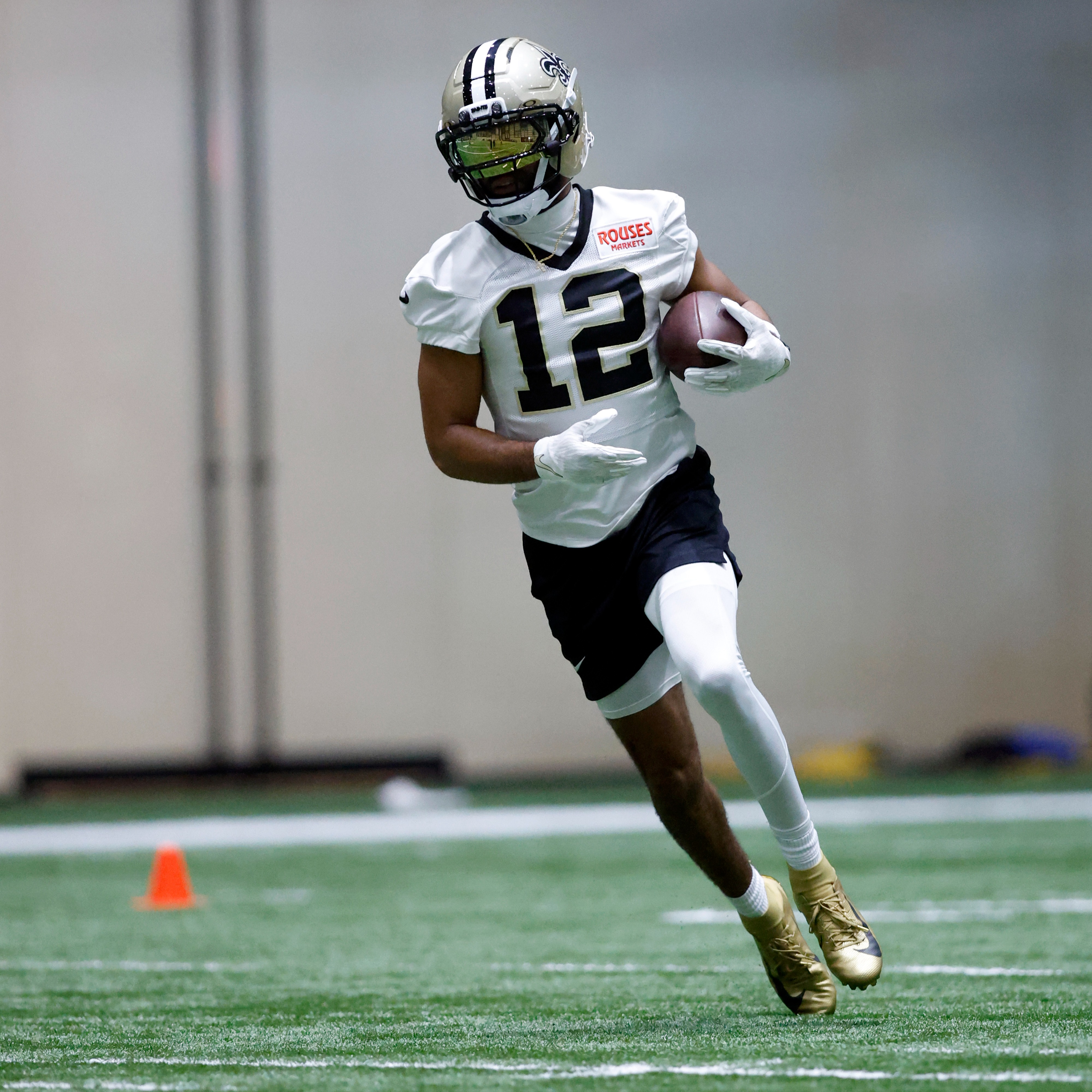 Where does the Saints' "offensive triplet" rank entering the 2026 season?