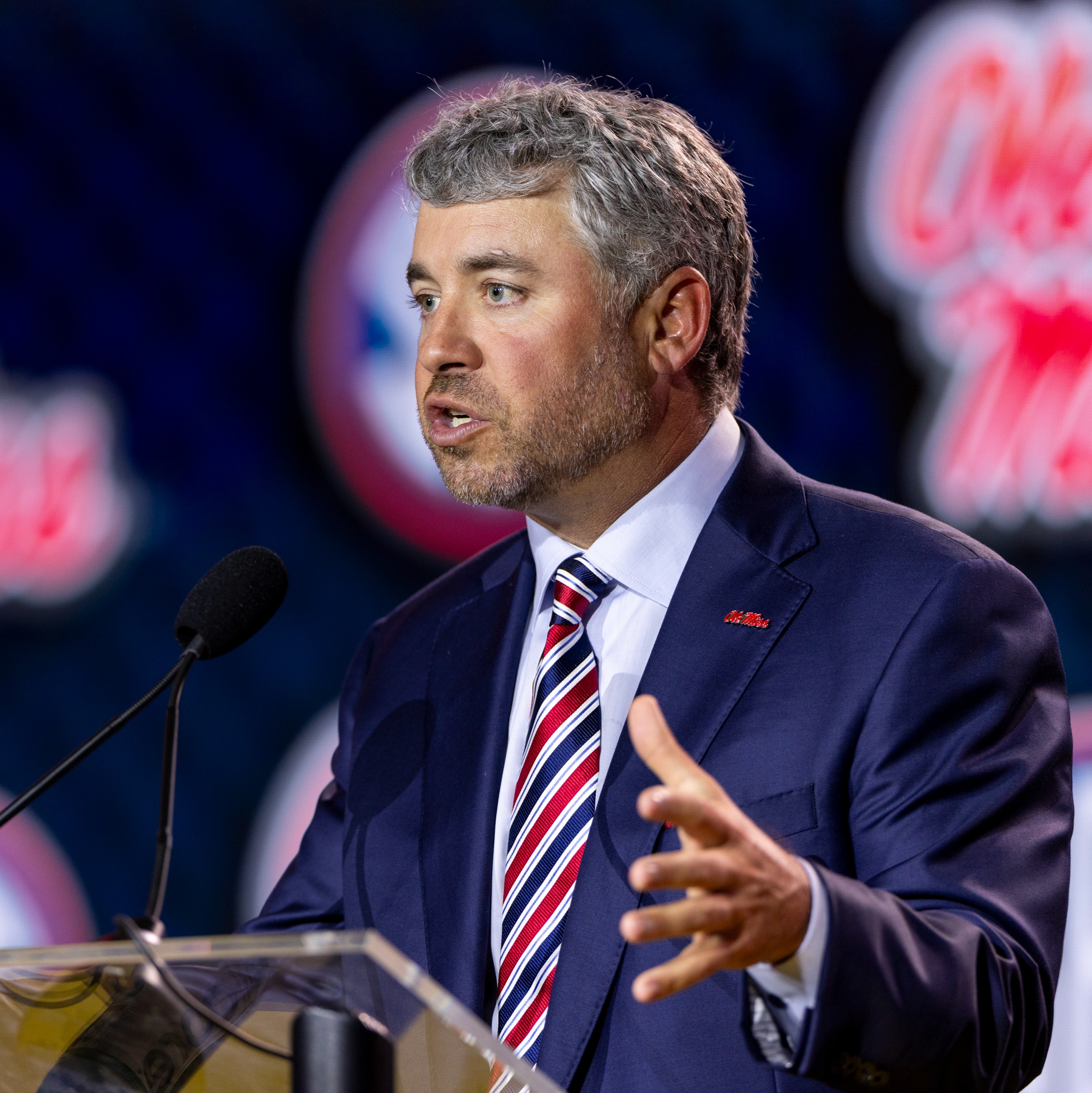 Ole Miss head coach Pete Golding has no "ill will" towards Lane Kiffin
