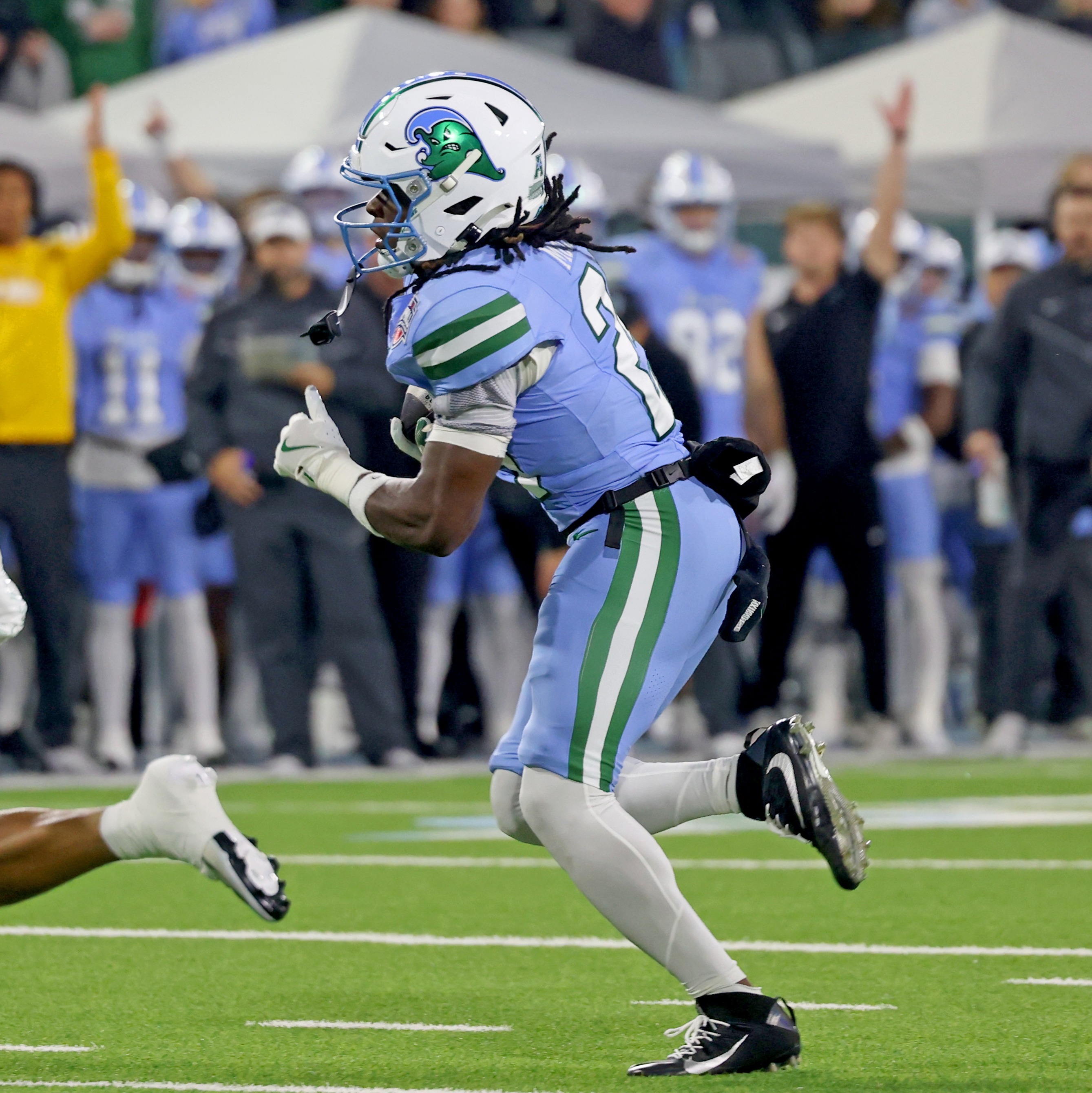 Tulane's running back room is as deep as any they've had in school history