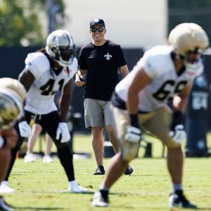 The Saints worked on improving situational football at today's practice