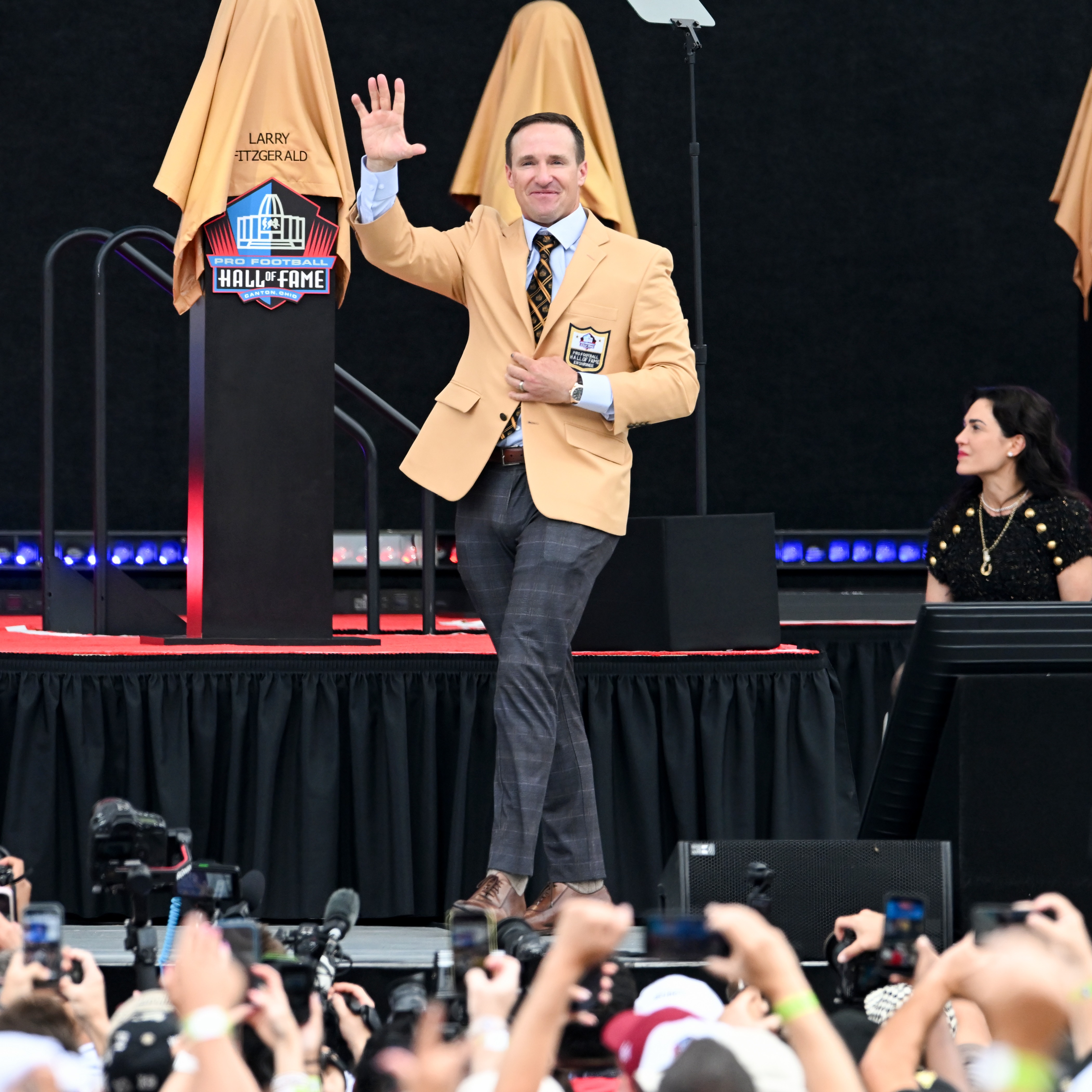 Hour 1: Drew Brees just gave one of the best Hall of Fame speeches of all time