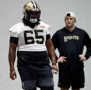 Jeremiah Wright is learning techniques from Saints veteran OG David Edwards