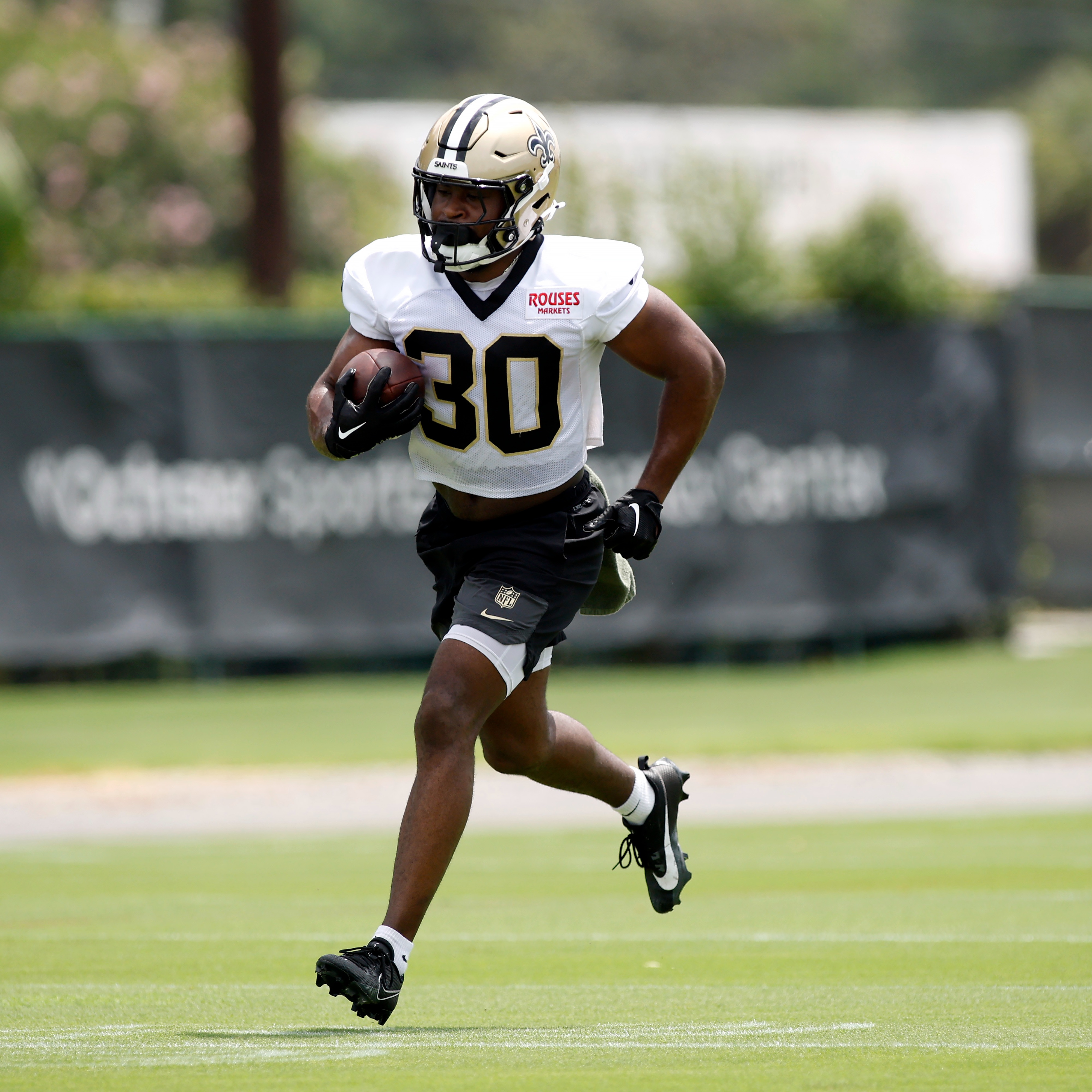 Audric Estime is the Saints' RB3 today, and it isn't close