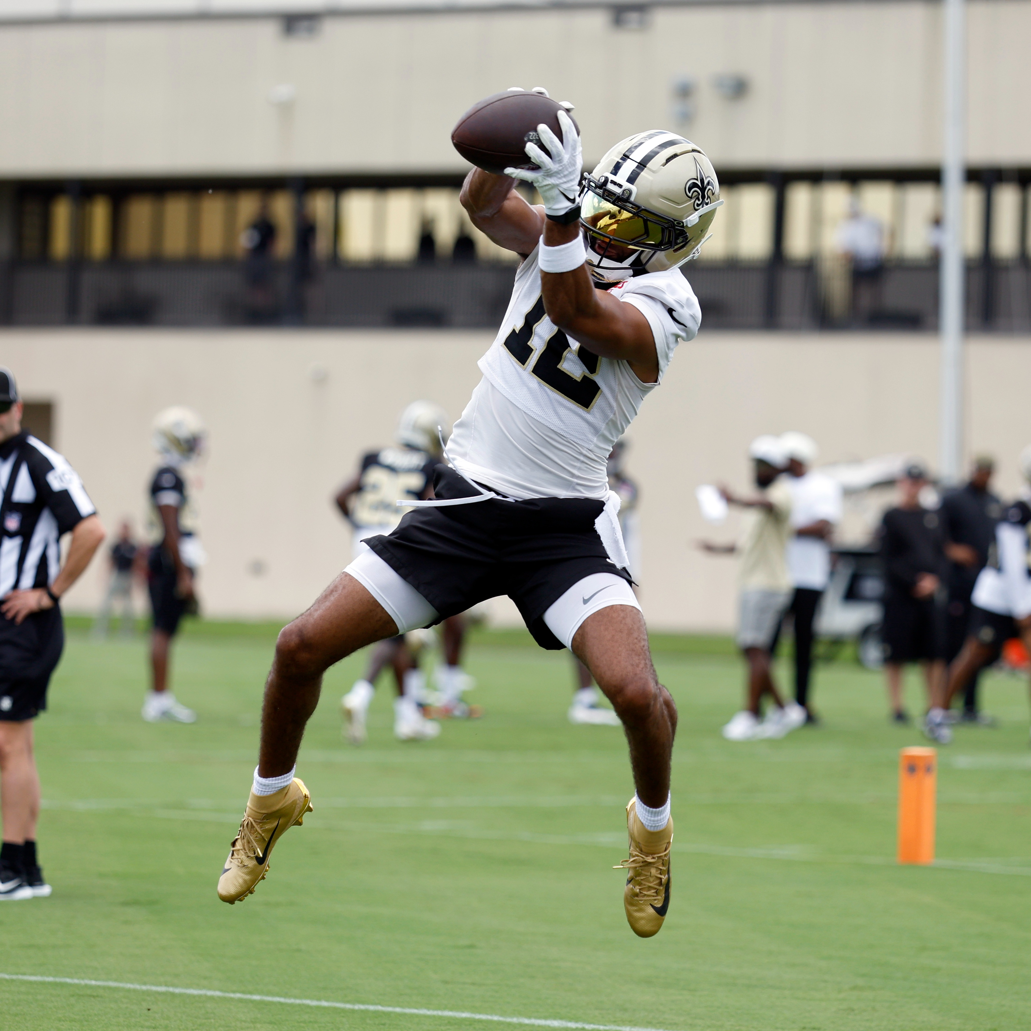 Hour 1: The Saints will likely keep Chris Olave in bubble wrap for the rest of the preseason