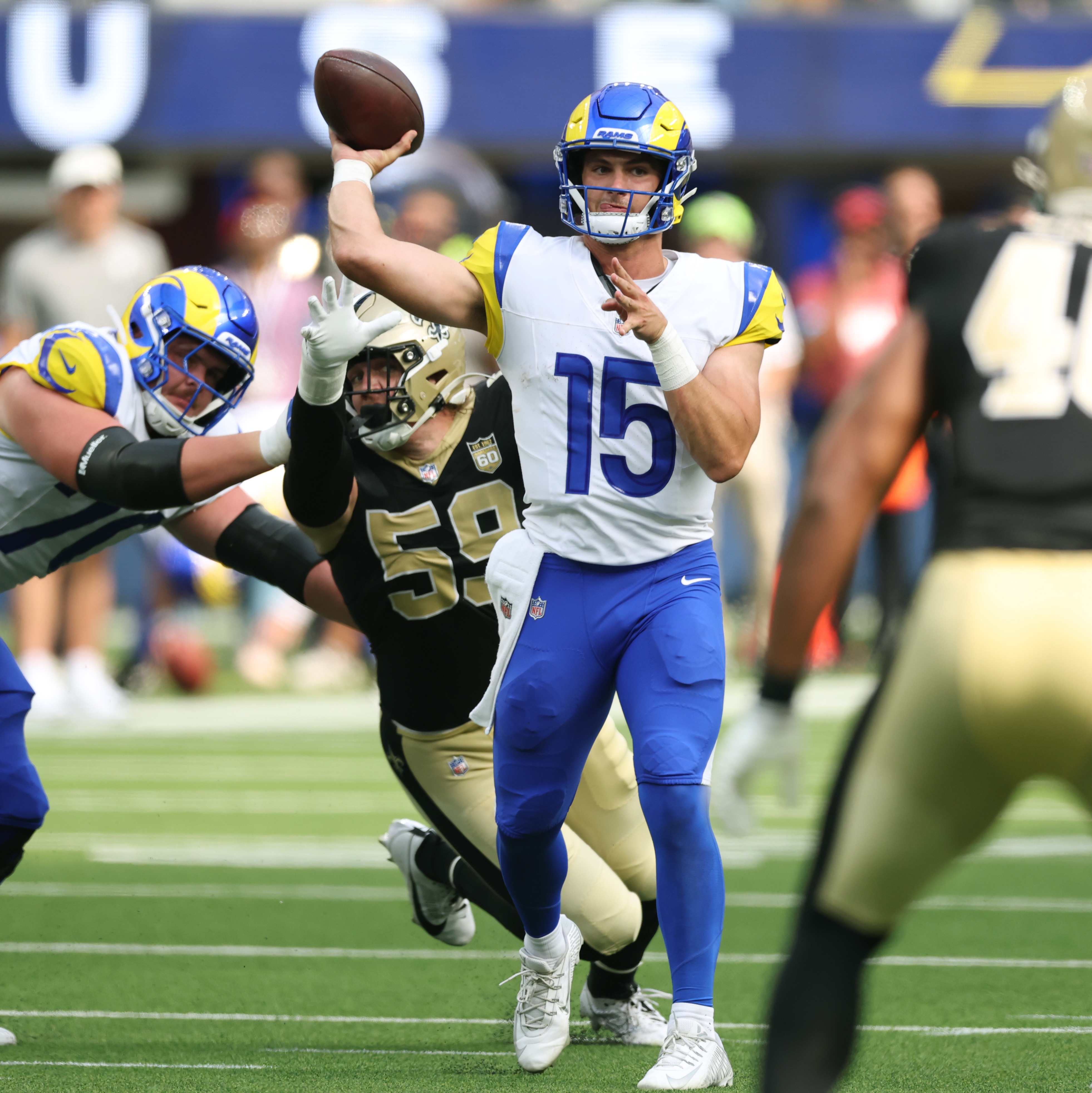 Hour 1: The Saints looked sluggish, sloppy, and undisciplined against the Rams