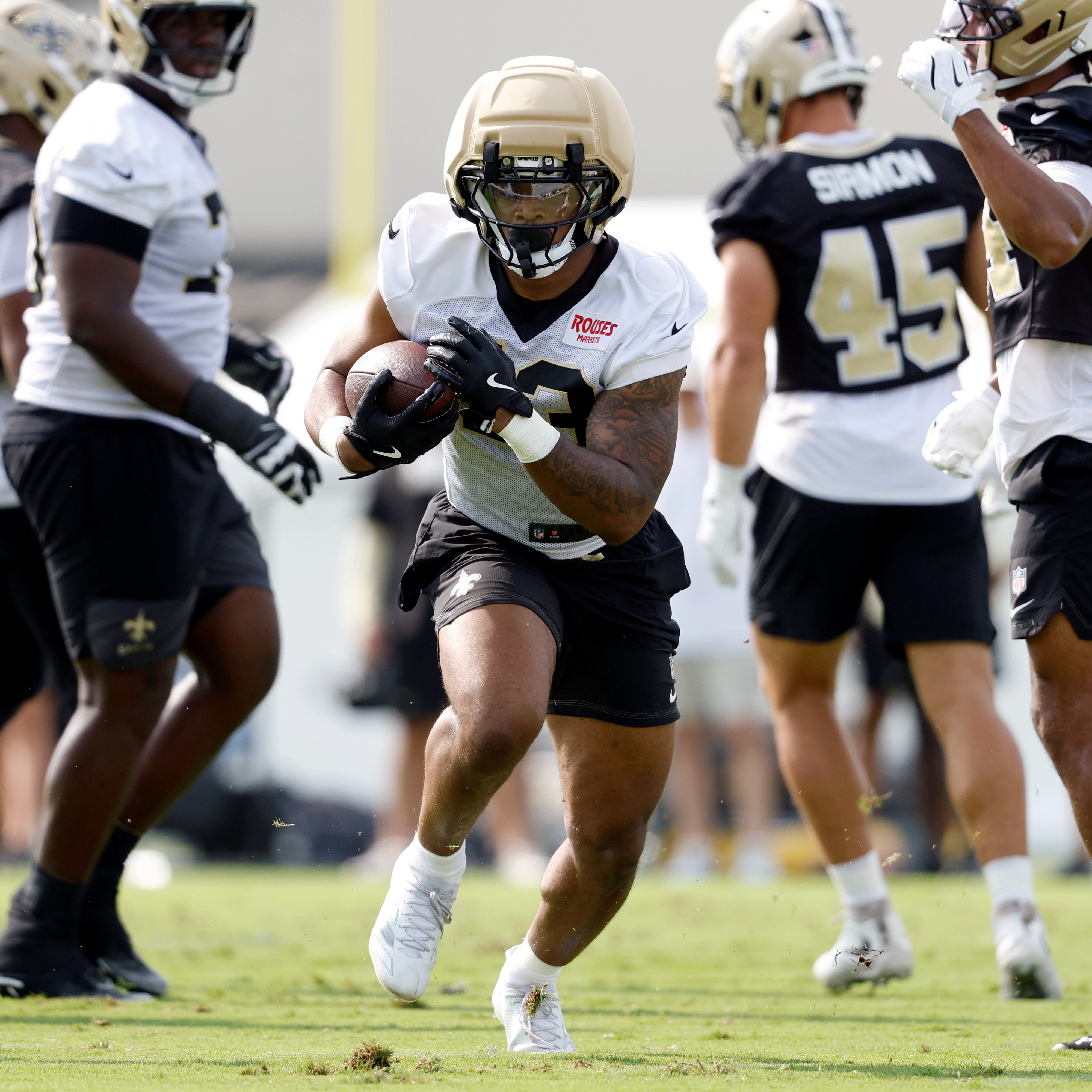 What are we expecting from the Saints' RBs vs. Dallas?