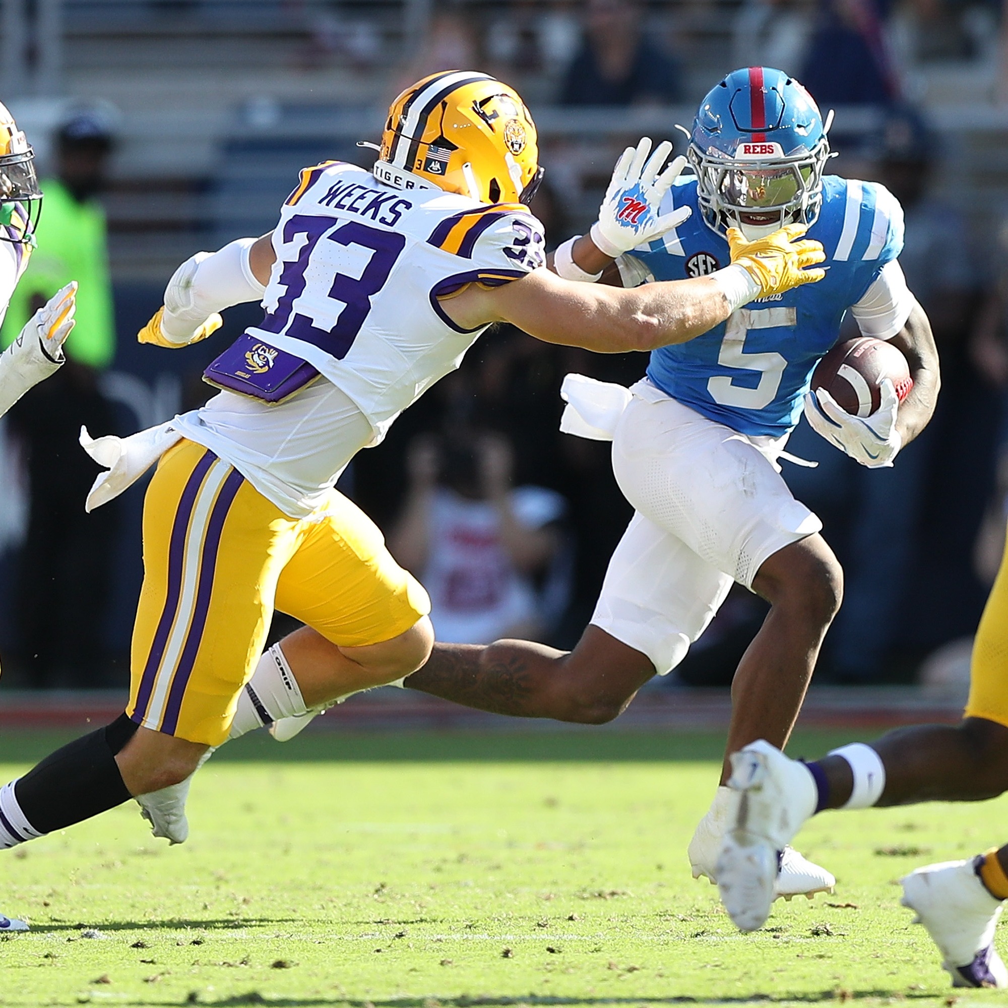 Hour 2: It's beneficial to get the LSU vs. Ole Miss matchup out of the way early in the season instead of later when more's a stake
