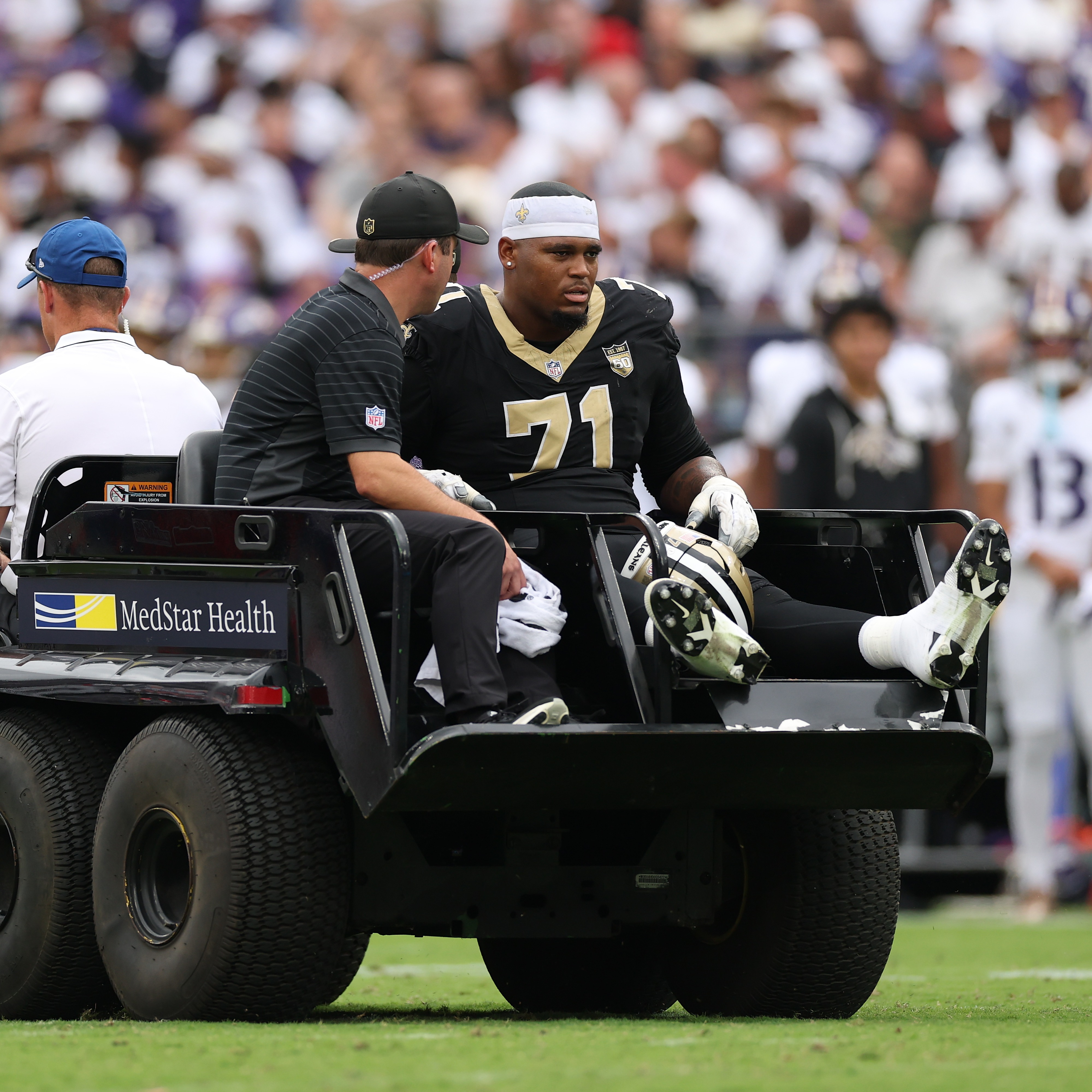 Hour 2: How will the Saints' OL adjust after losing LT Kelvin Banks Jr.?