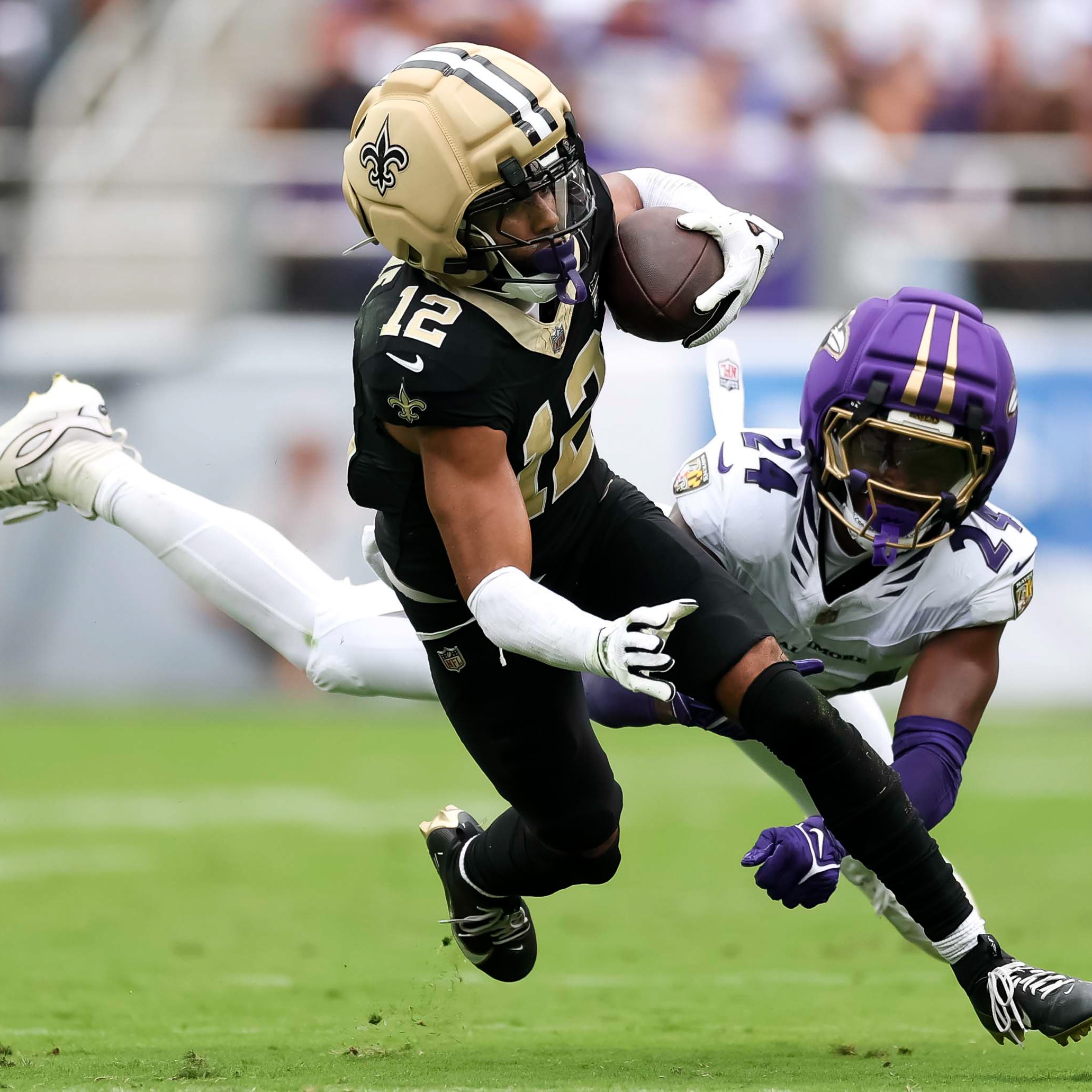 Hour 3: New Orleans Saints WR Chis Olave's Guardian Cap gives him the confidence to ball out and leave it all out on the field