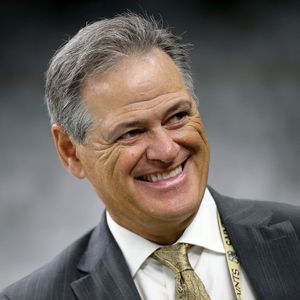 Mickey Loomis is asked about Gayle Benson's recent criticism of the New Orleans Saints' recent performance at home