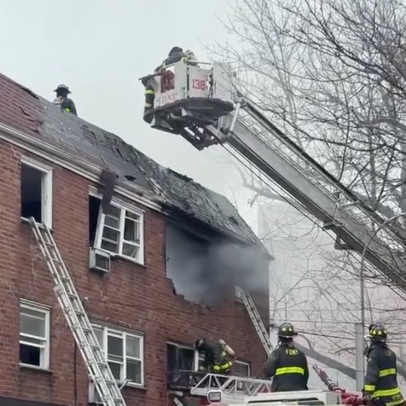 Multi-alarm fire kills 4, including a child, in Queens