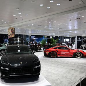 First day of the NY International Auto Show kicks off