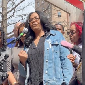 Officials and family members speak at vigil for baby girl killed by stray bullet