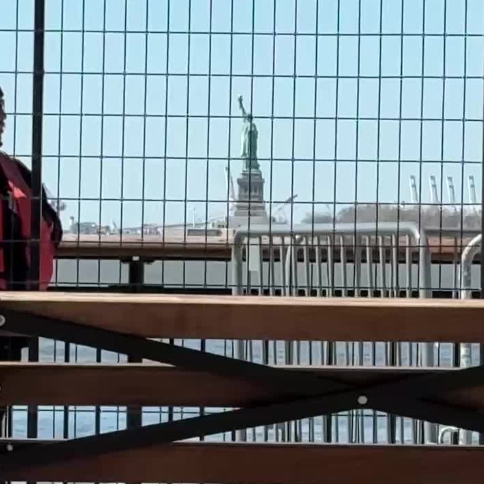 Battery Park residents want fence obstructing Statue of Liberty views removed