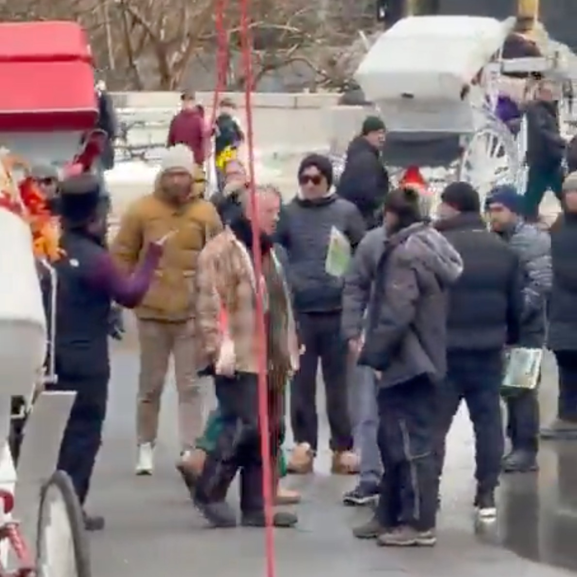 Drivers of carriage horses and pedicabs clash in Central Park