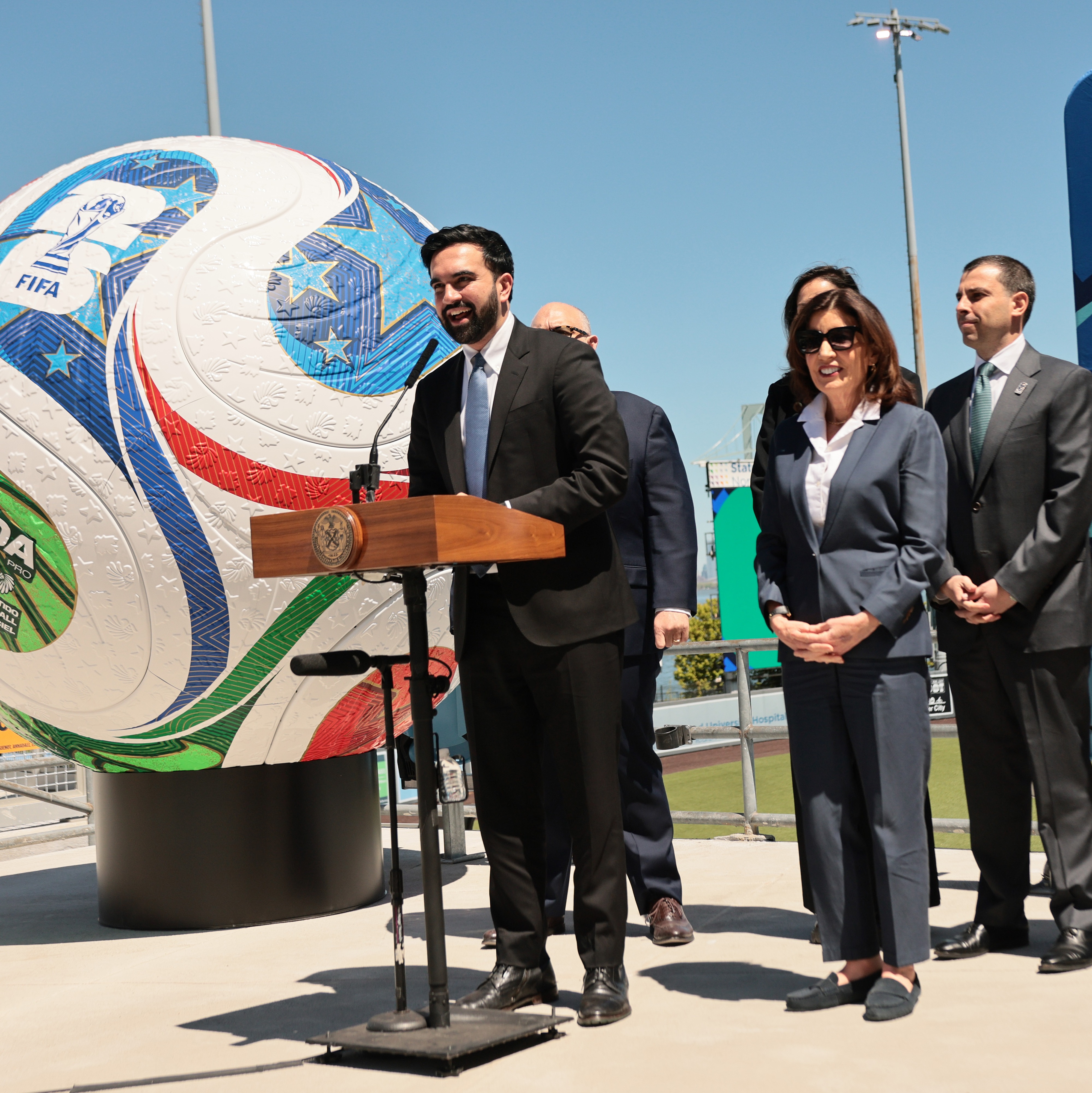 Free 'fan zones' coming to the 5 boroughs to host World Cup watch parties