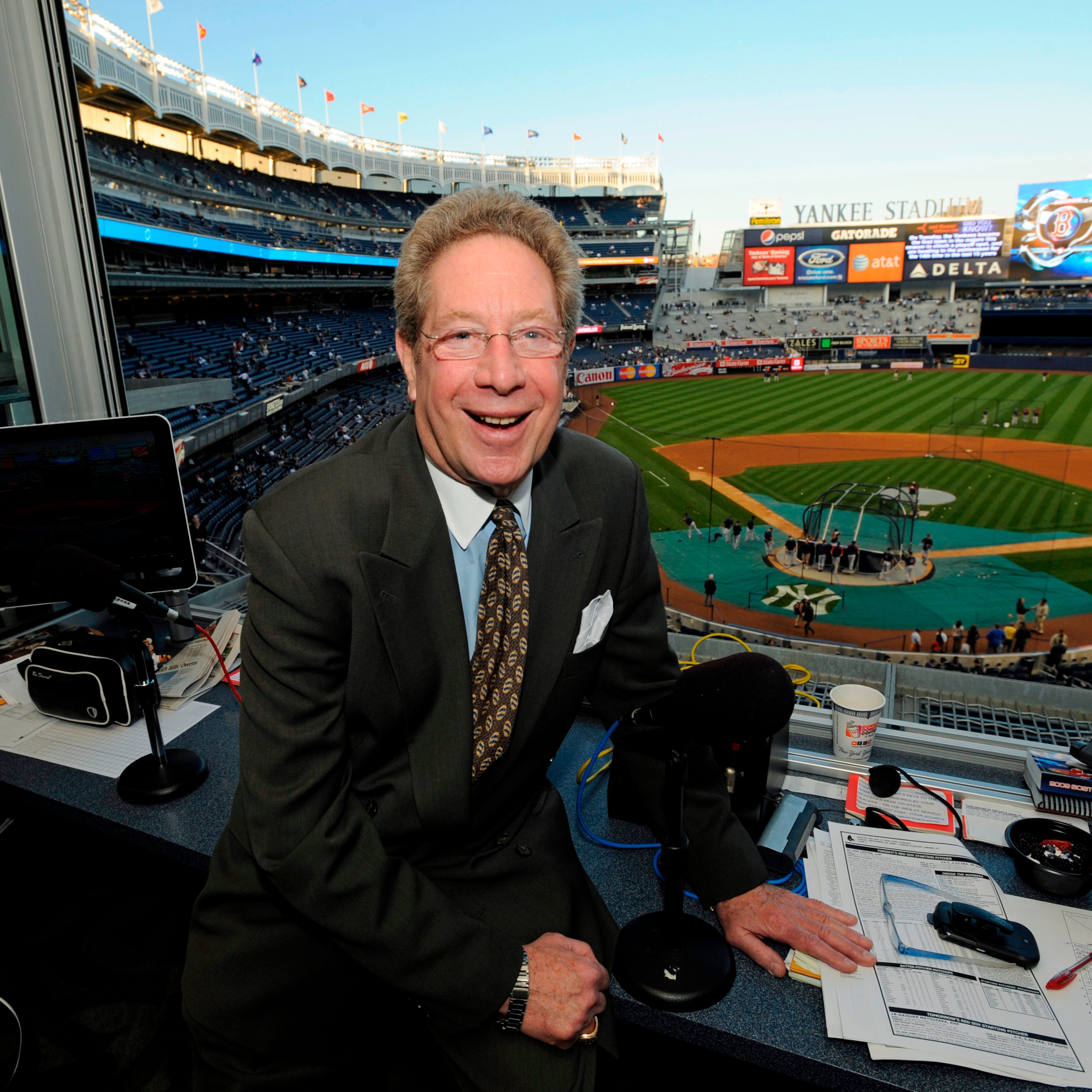 'Voice of the Yankees' John Sterling dies at 87