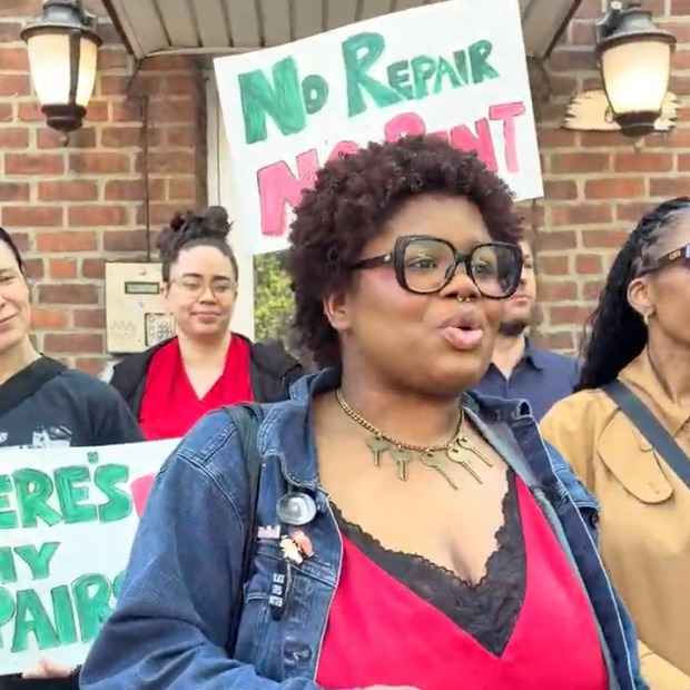 Tenants of an East Flatbush apt building are now on a rent strike
