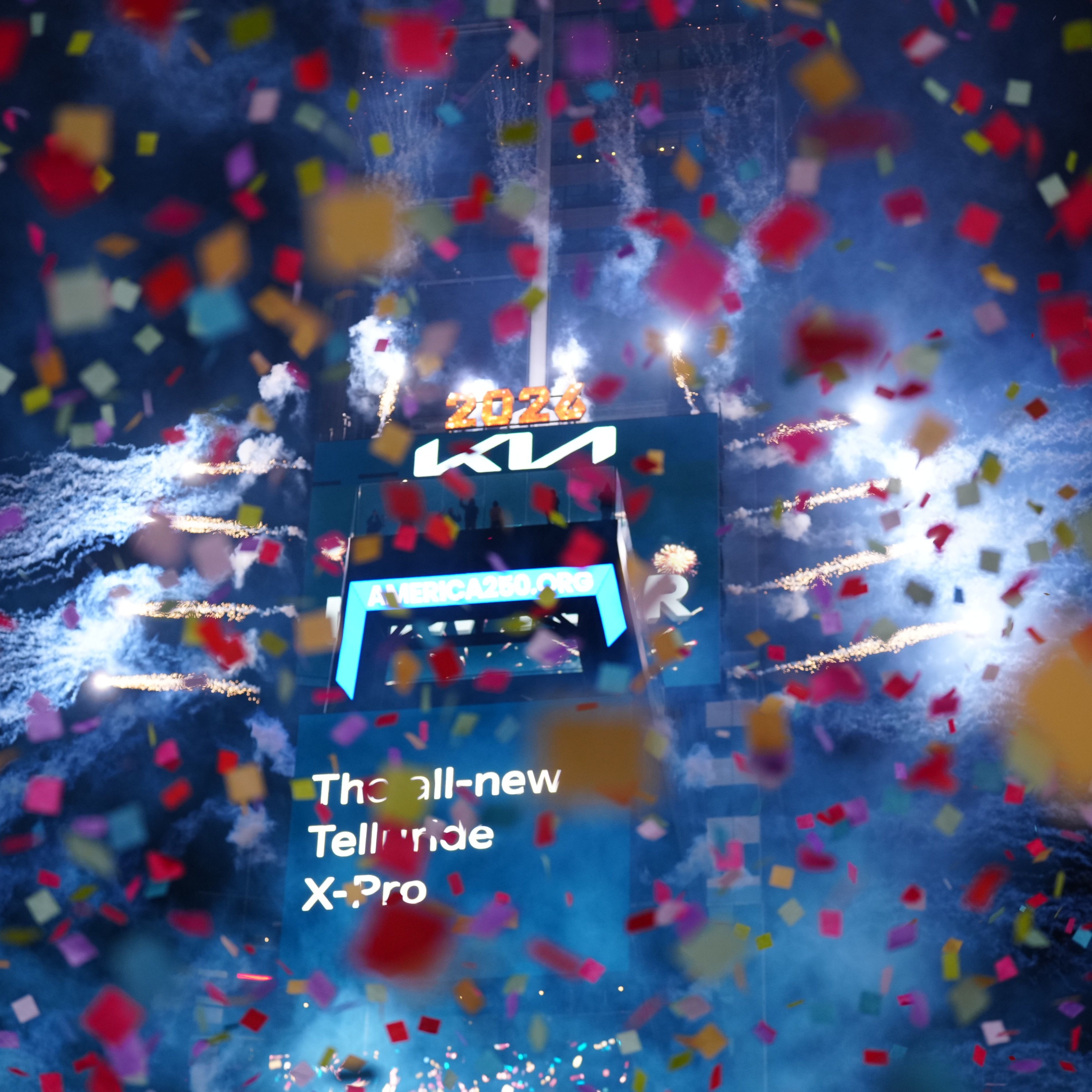 Times Square ball to drop eight times for America's 250th