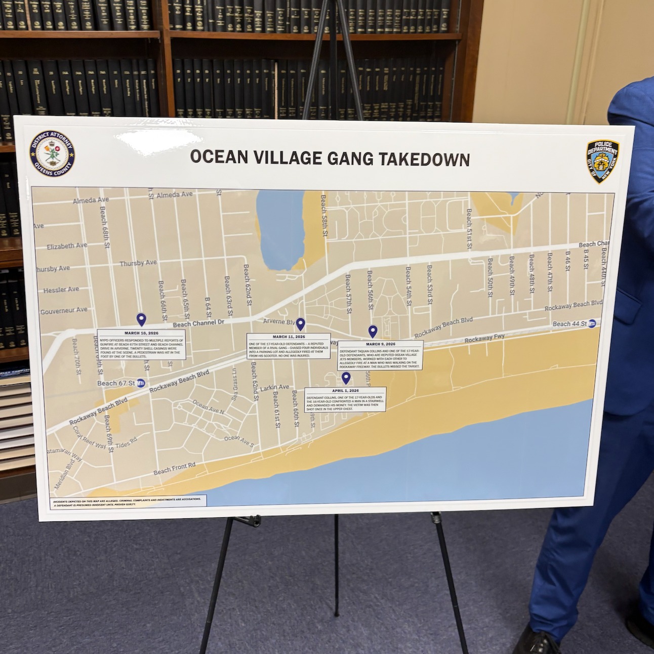 Queens DA charges alleged gang members